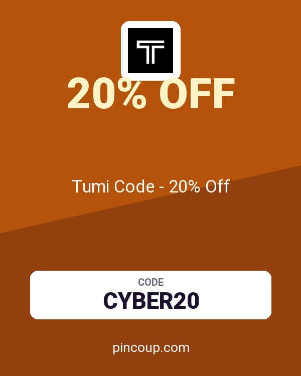 Tumi Code - 20% Off