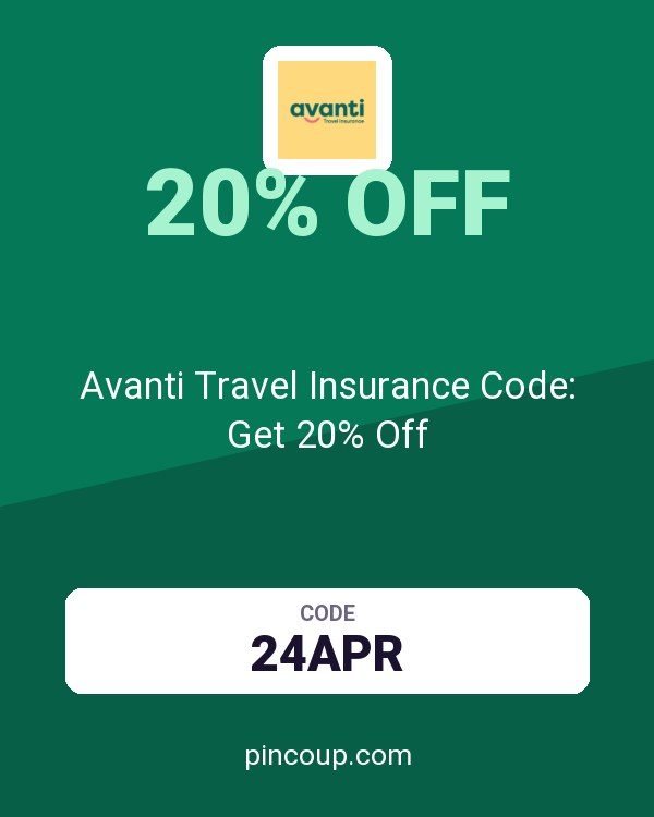 Avanti Travel Insurance Code: Get 20% Off