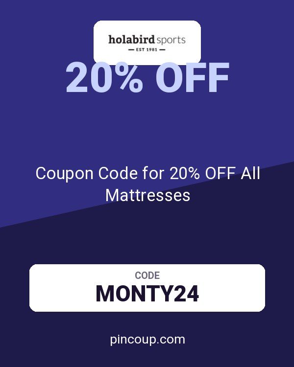 Holabird Sports: Coupon Code for 20% OFF All Mattresses
