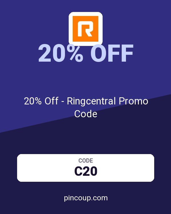 Ring Central: Business Cloud Phone System coupon: 20% Off - Ringcentral Promo Code
