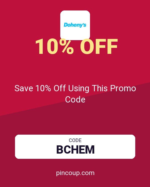 Doheny's LLC coupon: Save 10% Off Using This Promo Code