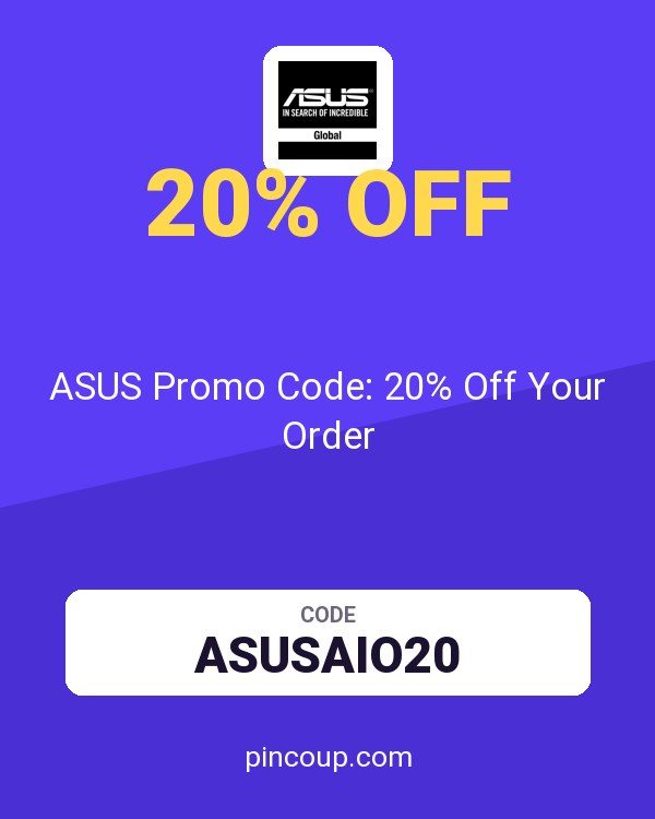 ASUS (US & Canada) coupon: ASUS Promo Code: 20% Off Your Order