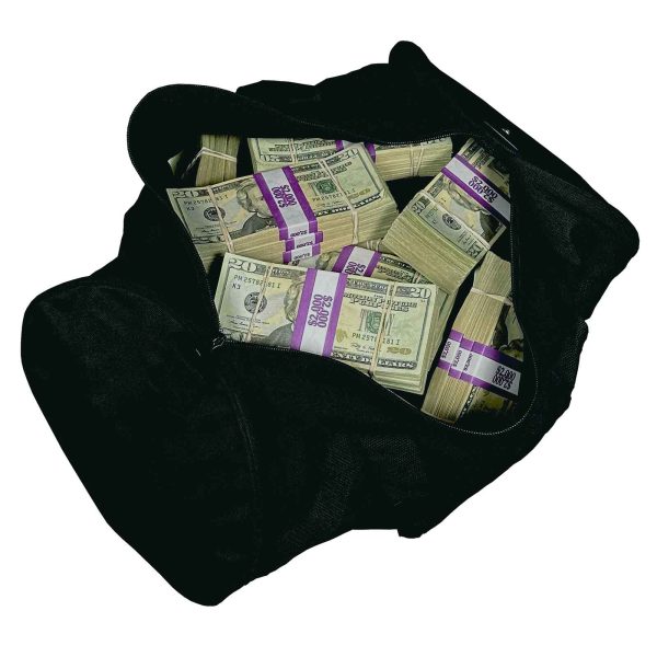 $102,000 RealAged® Full Print New Series Bundles & Duffel Bag at Prop Money Inc.