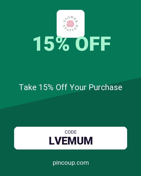 Flower Station Ltd coupon: Take 15% Off Your Purchase