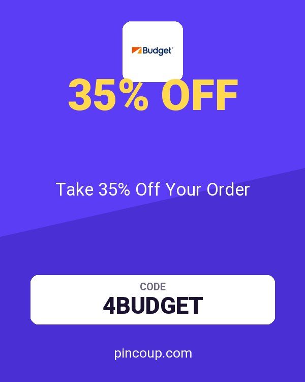 Budget Car Rental coupon: Take 35% Off Your Order