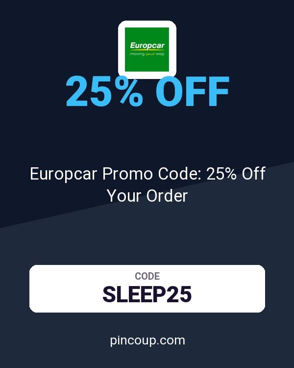 Europcar (US & Canada) coupon: Europcar Promo Code: 25% Off Your Order