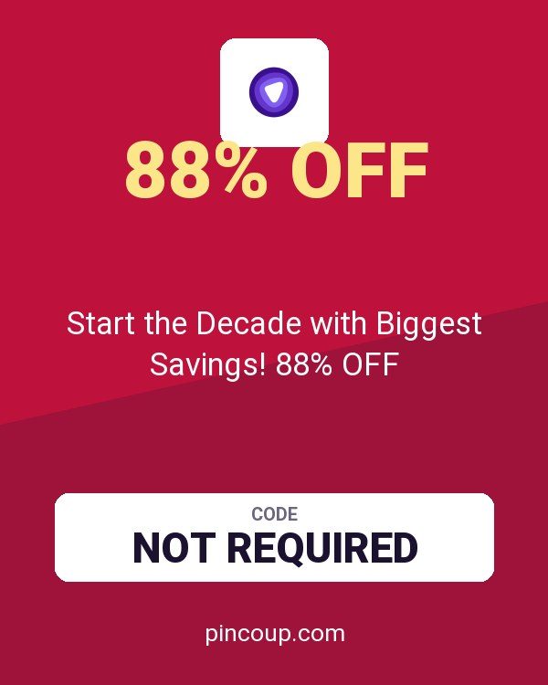 PureVPN coupon: Start the Decade with Biggest Savings! 88% OFF
