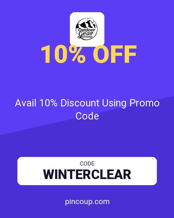 Outdoor Gear Exchange coupon: Avail 10% Discount Using Promo Code
