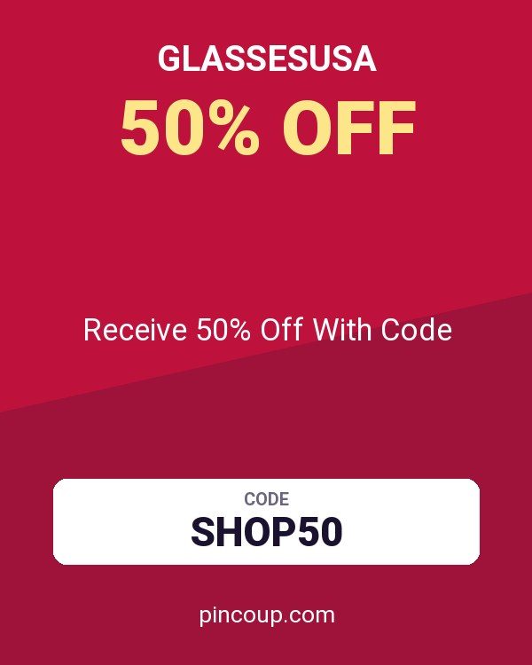 GlassesUSA coupon: Receive 50% Off With Code