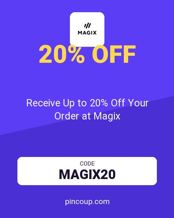 MAGIX & VEGAS Creative Software IT coupon: Receive Up to 20% Off Your Order at Magix