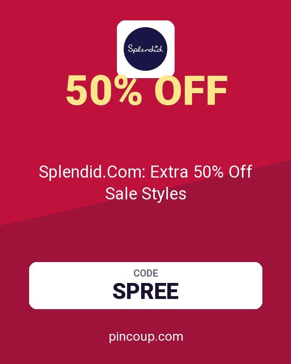 Splendid.Com: Extra 50% Off Sale Styles