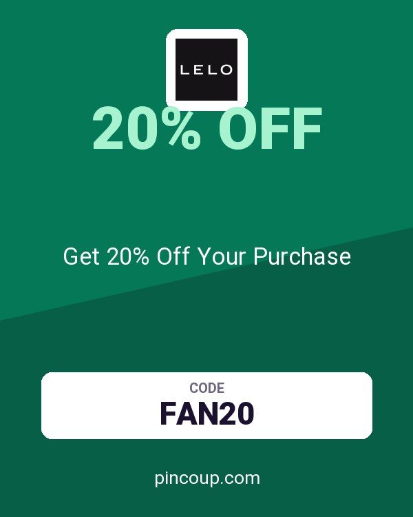 LELO coupon: Get 20% Off Your Purchase