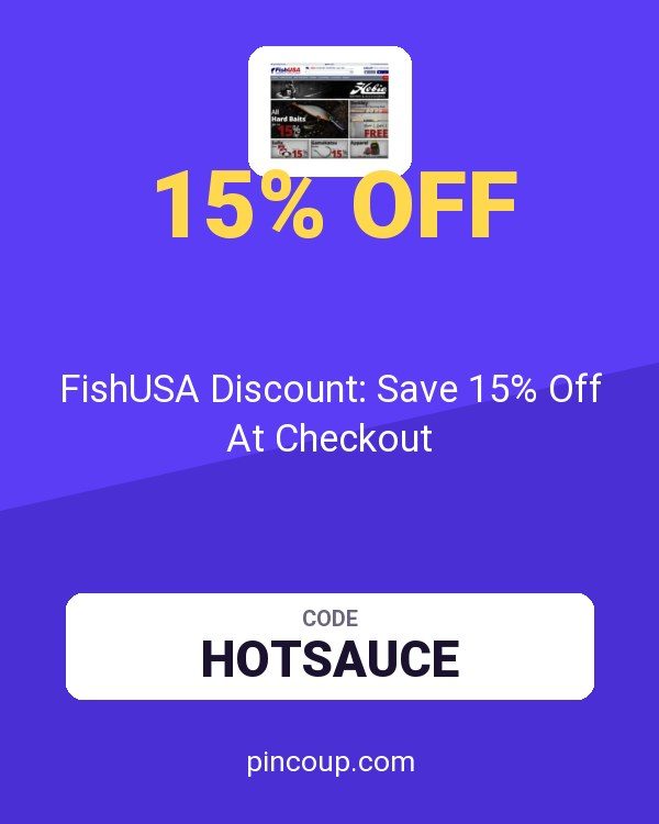 FishUSA Discount: Save 15% Off At Checkout