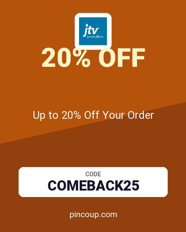 JTV Jewelry coupon: Up to 20% Off Your Order