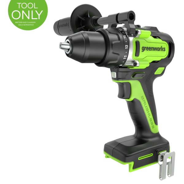 24V Cordless Battery 1/2" 800 in/lbs Drill Driver (Tool Only) at Greenworks Tools