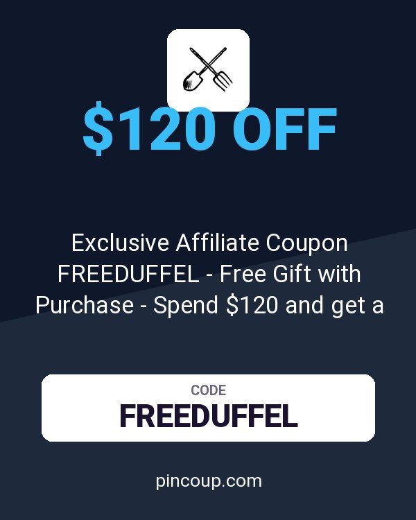 Coalatree Organics: Exclusive Affiliate Coupon FREEDUFFEL - Free Gift with Purchase - Spend $120 and get a free BLACK NOMAD PACKABLE DUFFEL + Free Shipping