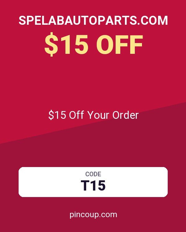 Spelabautoparts.com coupon: $15 Off Your Order