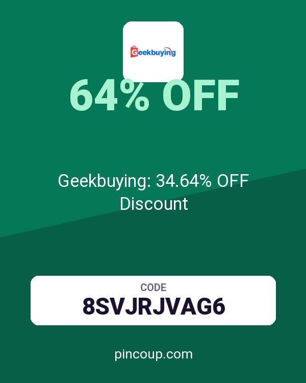 Geekbuying: 34.64% OFF Discount