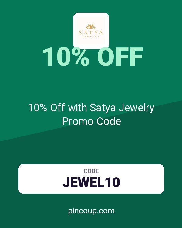 10% Off with Satya Jewelry Promo Code