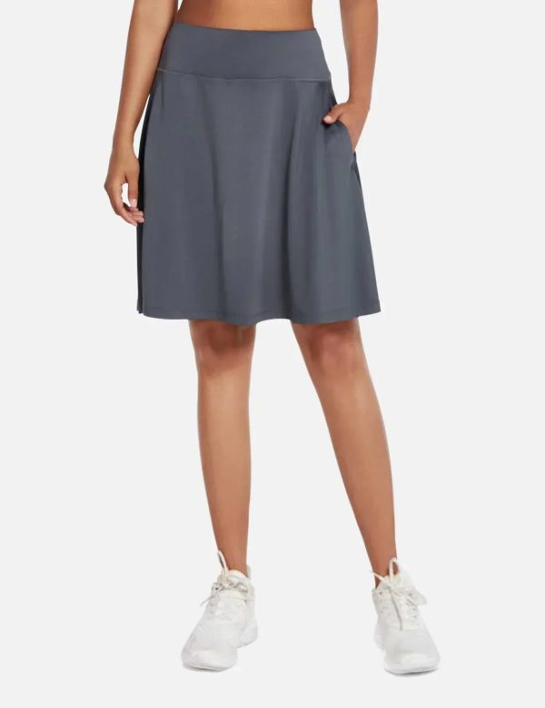Laureate UPF50+ Pleated Skort - Ebony / 2XL at Baleaf