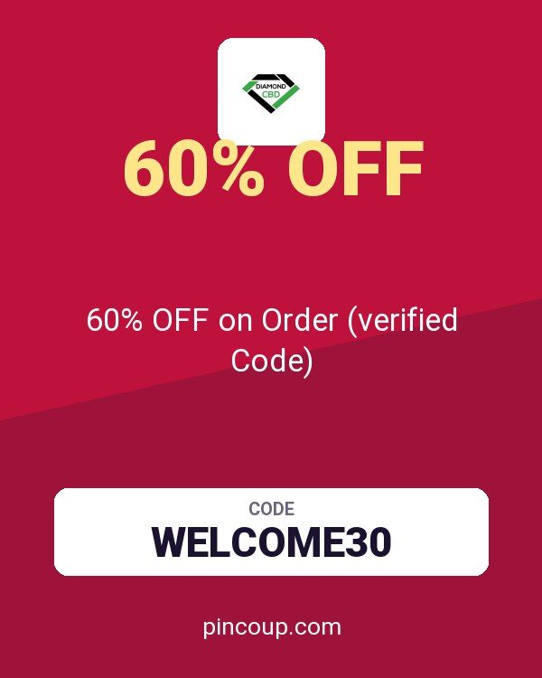 Diamond CBD coupon: 60% OFF on Order (verified Code)