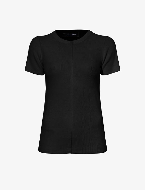 Sky Top in Matte Viscose Rib at Proenza Schouler LLC