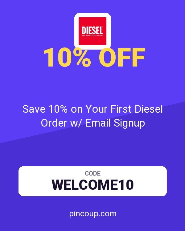 Save 10% on Your First Diesel Order w/ Email Signup