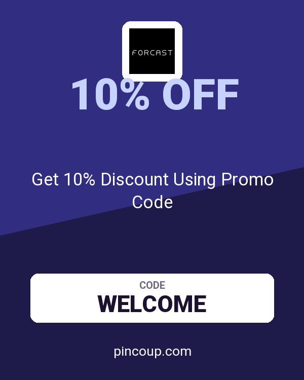 FORCAST coupon: Get 10% Discount Using Promo Code