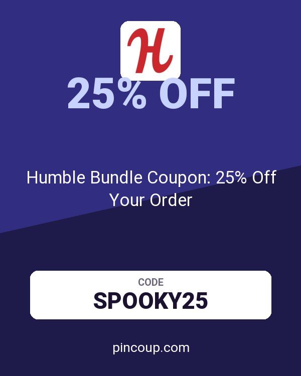 Humble Bundle Coupon: 25% Off Your Order