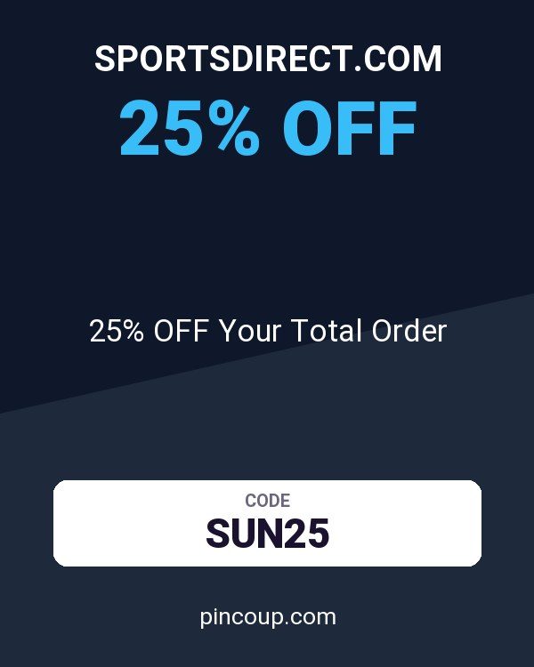 Sportsdirect.com coupon: 25% OFF Your Total Order