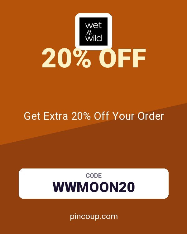 Wet n Wild coupon: Get Extra 20% Off Your Order