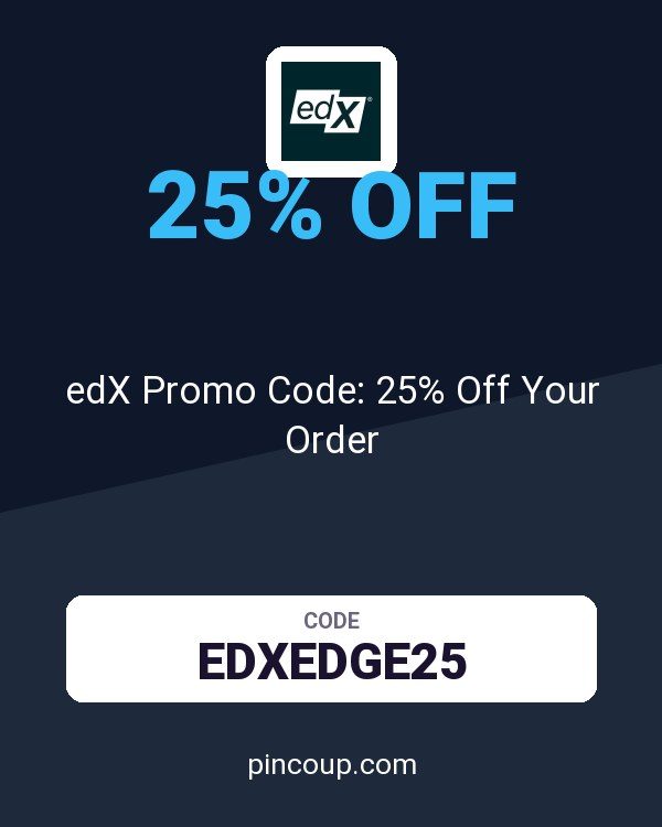 edX Promo Code: 25% Off Your Order