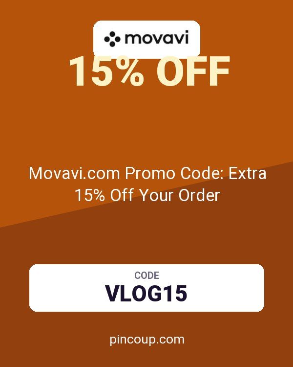 Movavi.com Promo Code: Extra 15% Off Your Order