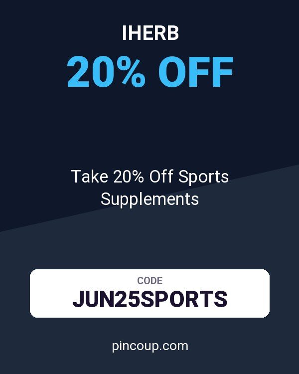 iHerb coupon: Take 20% Off Sports Supplements