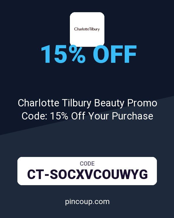 Charlotte Tilbury CA coupon: Charlotte Tilbury Beauty Promo Code: 15% Off Your Purchase