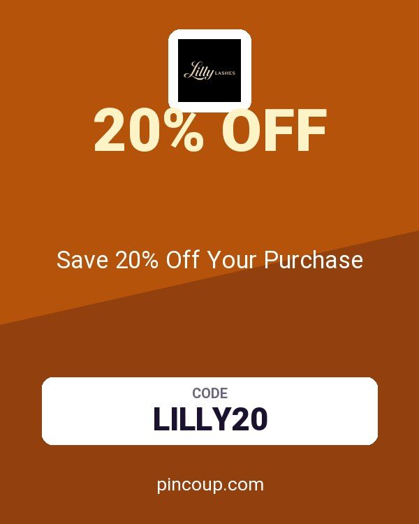 Lilly Lashes coupon: Save 20% Off Your Purchase