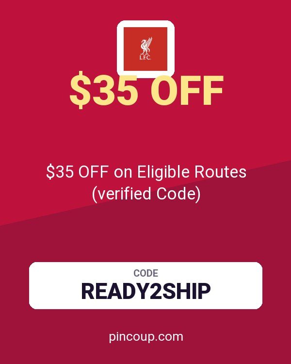 Liverpool FC coupon: $35 OFF on Eligible Routes (verified Code)