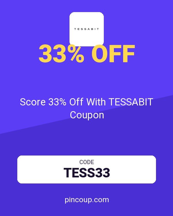 Score 33% Off With TESSABIT Coupon