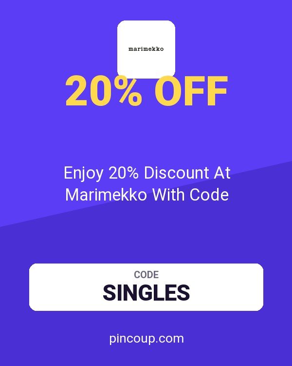 Enjoy 20% Discount At Marimekko With Code