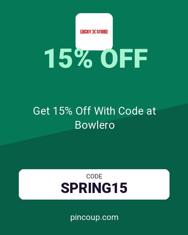 Lucky Strike coupon: Get 15% Off With Code at Bowlero