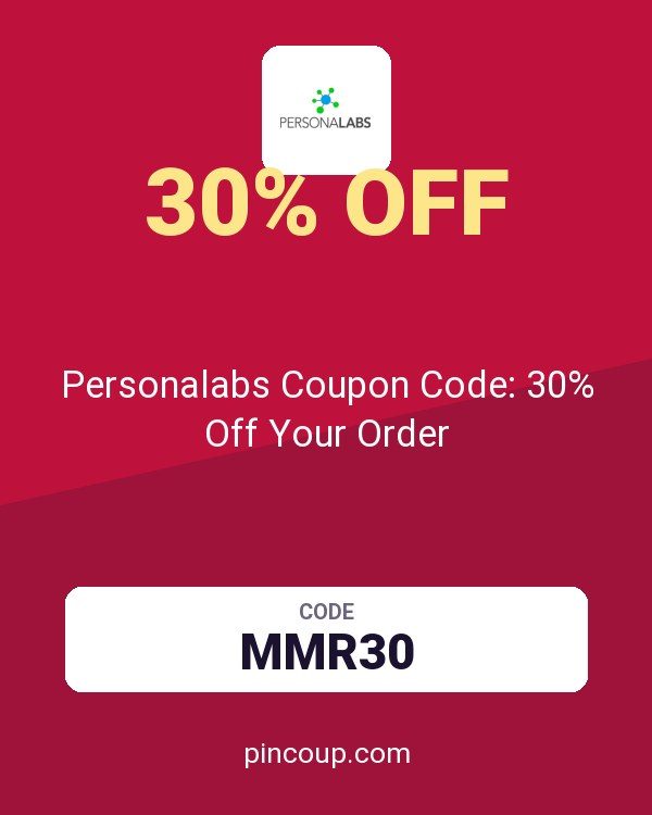 Personalabs Coupon Code: 30% Off Your Order