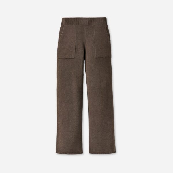 UGG® Women's Rosalie Pant Lite Polyester/Recycled Materials Bottoms in Dense Smoke, Size 3X