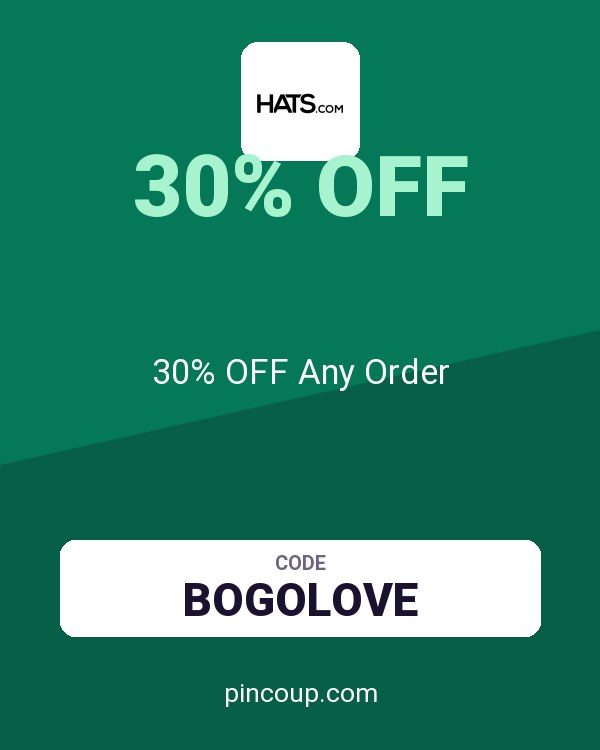 Hats.com coupon: 30% OFF Any Order