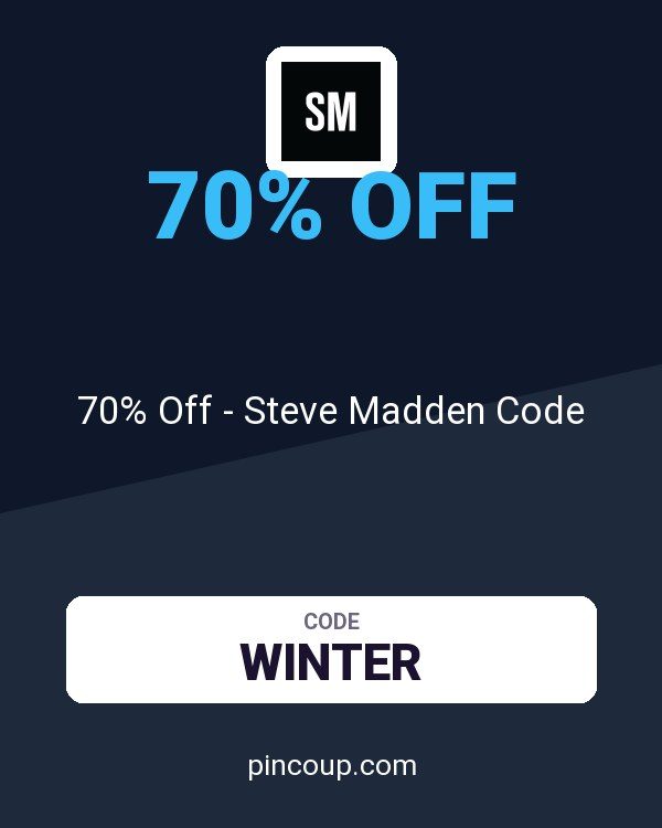 70% Off - Steve Madden Code