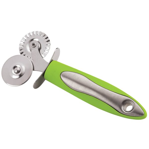 Double Wheel Pastry Cutter by Home Marketplace at Miles Kimball