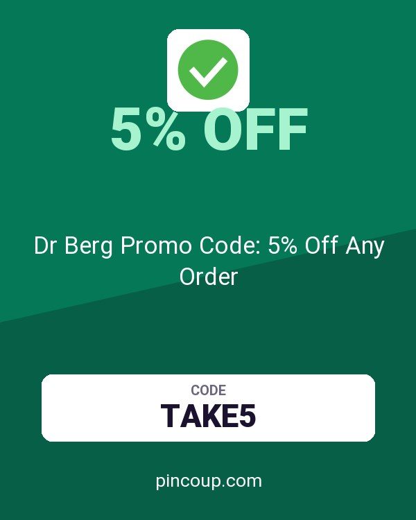 Dr Berg Promo Code: 5% Off Any Order