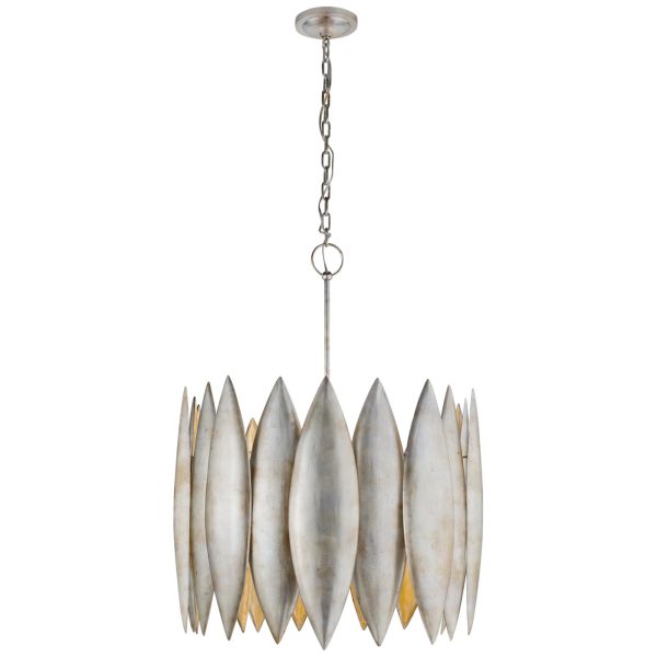 Visual Comfort Signature Collection Barry Goralnick Hatton 31 Inch Large Pendant Hatton - S 5048BSL - Whimsical at 1-800Lighting