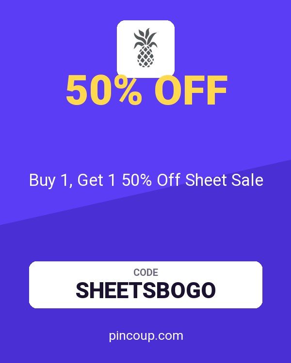 Cariloha coupon: Buy 1, Get 1 50% Off Sheet Sale