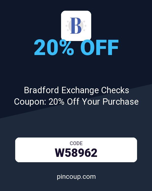 Bradford Exchange Checks Coupon: 20% Off Your Purchase