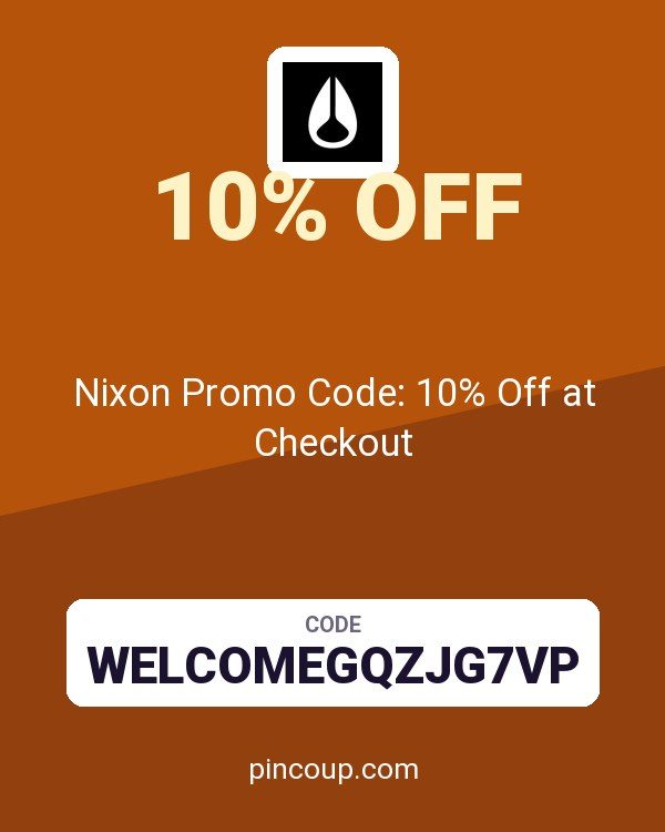 Nixon Promo Code: 10% Off at Checkout